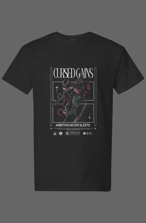 Ambition Never Sleeps Cotton T-Shirt
