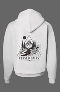 White Ecosmart Hooded Sweatshirt